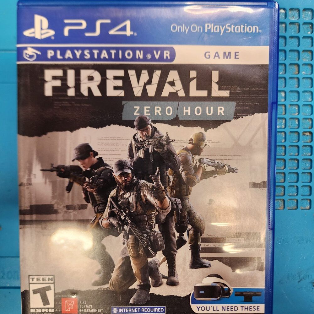 Firewall Zero Hour for Playstation 4 VR - CIB - EUC!